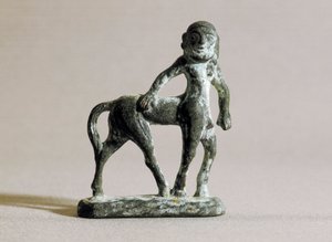 Arte ibérico: escultura de un centauro siglo VI-IV a.C. (bronce) de School Spanish