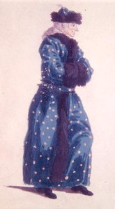 Retrato en miniatura de Voltaire (1694-1778) en la vejez c.1770-80 de School Swiss