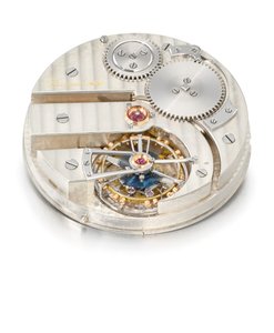 Reloj de bolsillo tourbillon de un minuto sin llave, Breguet no. 986 de Swiss School