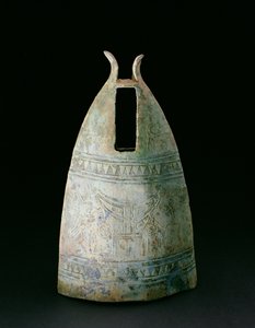 Campana, Cultura Dongson, c.200 a.C.-200 d.C., Vietnam (bronce) de School Vietnamese
