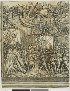 La campaña en Hungría, del Arco de Triunfo de Maximiliano I