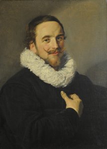 Retrato de un caballero de School of Frans Hals