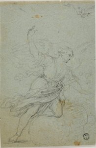Ángel Anunciador (anverso); Sansón y el León (reverso)