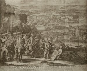 Sitio de la Fortaleza Turca Azov por las Fuerzas Rusas en 1696