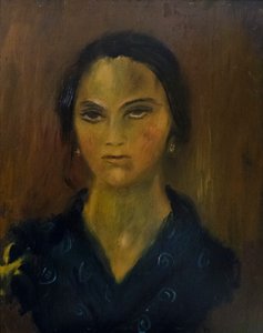 Retrato de una joven de Scipione Gino Bonichi