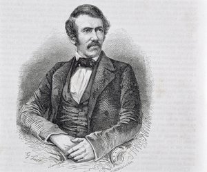 David Livingstone (1813-1873) grabado por S. Pannemaker