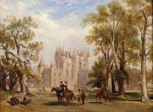Castillo de Glamis, Angus de Scottish School