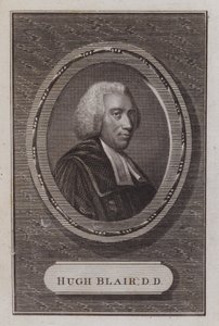 Hugh Blair, clérigo escocés (grabado) de Scottish School