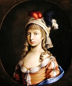 Retrato de una dama de Scottish School