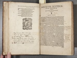 Rerum Scoticarum Historia, de George Buchanan de Scottish School