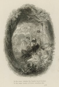 Escena de Windsor Forest, de Alexander Pope