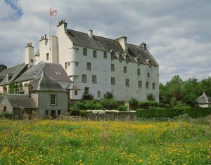 Vista de la Casa Traquair