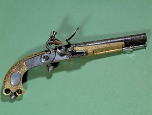 Arma: pistola de pedernal de Joachim Murat de Scottish School