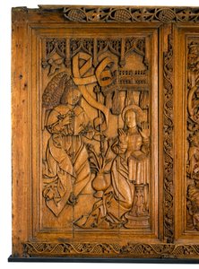 Anunciación de los Paneles Beaton, 1524-37 de Scottish School
