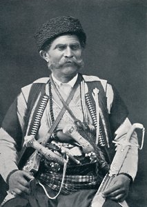 Un montenegrino, 1912 de Sebah