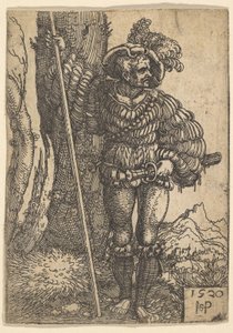 Un lansquenete de Sebald Beham