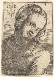 Busto de una joven de Sebald Beham