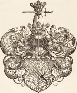 Escudo de armas de la familia Kress von Kressenstein de Sebald Beham