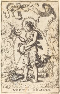 Luna de Sebald Beham