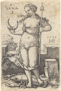 Luna de Sebald Beham