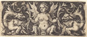 Ornamento con demonio femenino