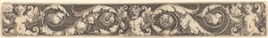 Ornamento con Una Figura Masculina y Dos Femeninas de Sebald Beham
