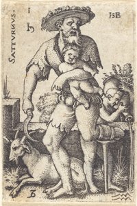 Saturno de Sebald Beham