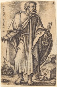 Simón Pedro de Sebald Beham