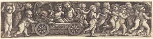 Procesión triunfal de niños de Sebald Beham