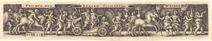 Procesión triunfal de las nobles mujeres gloriosas de Sebald Beham