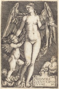 Venus y Cupido de Sebald Beham