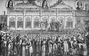 Ejecución de Carlos I., c1649, 1903 de Sebastian Furck