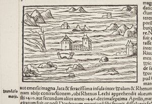 Cosmographia (detalle) de Sebastian Munster