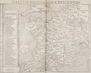 Cosmographia, detalle de Galliae