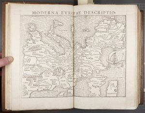 Europa, de Cosmographia, 1544