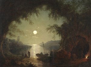 Una Ensenada a la Luz de la Luna de Sebastian Pether