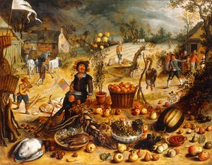 Las Cuatro Estaciones - Otoño de Sebastian Vrancx