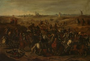 La escaramuza entre coraceros de Sebastian Vrancx
