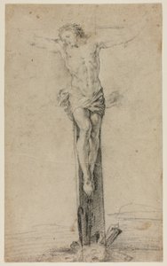 Cristo en la cruz de Sebastiano Conca