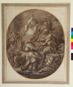 Venus en la fragua de Vulcano de Sebastiano Conca