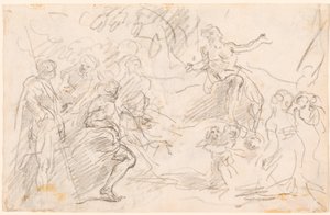 Escena bíblica [verso] de Sebastiano Ricci