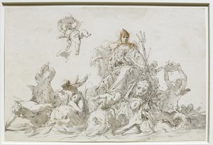 El triunfo de Venecia de Sebastiano Ricci