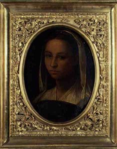 Retrato de una niña de Sebastiano del (c.1485 1547) Piombo