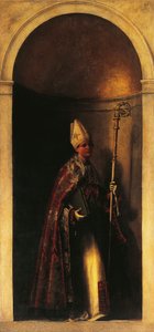 San Luis de Tolosa, decoración de la puerta del órgano, ca 1509 de Sebastiano del (c.1485 1547) Piombo