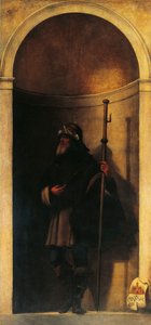 San Sinibaldo, decoración de la puerta del órgano, ca 1509 de Sebastiano del (c.1485 1547) Piombo