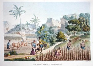 Trabajadores agrícolas, Guam, Filipinas, de 