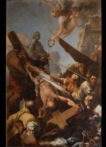 La crucifixión de San Pedro