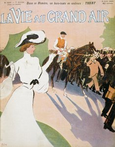 Revista francesa de hípica "La vie au Grand Air" 1904 de Sem (1863 1934)