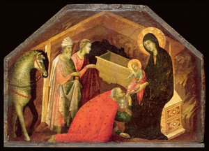 La adoración de los magos de Seminary Madonna Master