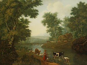 Paisaje en los alrededores de San Petersburgo de Semyon Fyodorovich Shchedrin